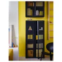 IKEA IVAR ІВАР, шафа з дверцятами, чорна сітка, 40x160 см 205.312.39 фото thumb №4