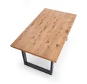 Кухонний стіл HALMAR PEREZ 160-250x90 см чорний, дуб фото thumb №12