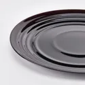 IKEA NÄTBARB НЭТБАРБ, тарелка, черный, 24 см 905.636.89 фото thumb №2