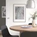 IKEA SILVERSIDA СИЛВЕРСИДА, блюдо, узор / синий, 34 см 905.656.88 фото thumb №3