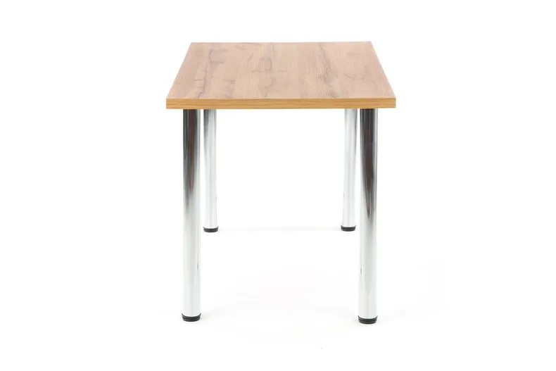 Кухонний стіл HALMAR MODEX 120x68 см колір стільниці - дуб вотан, ніжки - хром фото №2