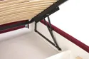 Узголів'я ліжка HALMAR MODULO W4 160 см бордового кольору. Моноліт 59 фото thumb №8