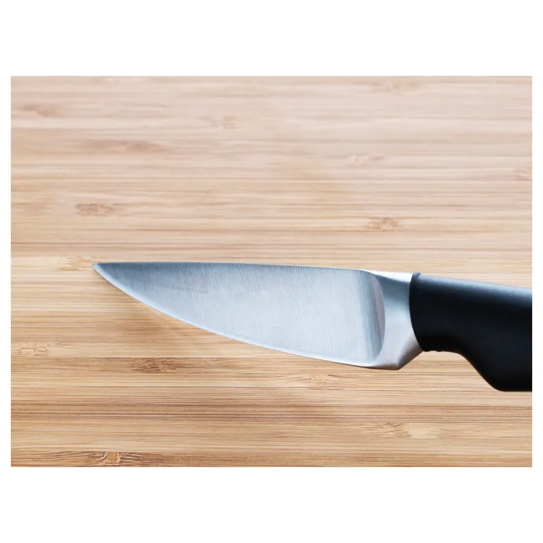 IKEA VÖRDA ВЁРДА, нож для чистки овощ / фрукт, черный, 9 см 102.892.65 фото №4