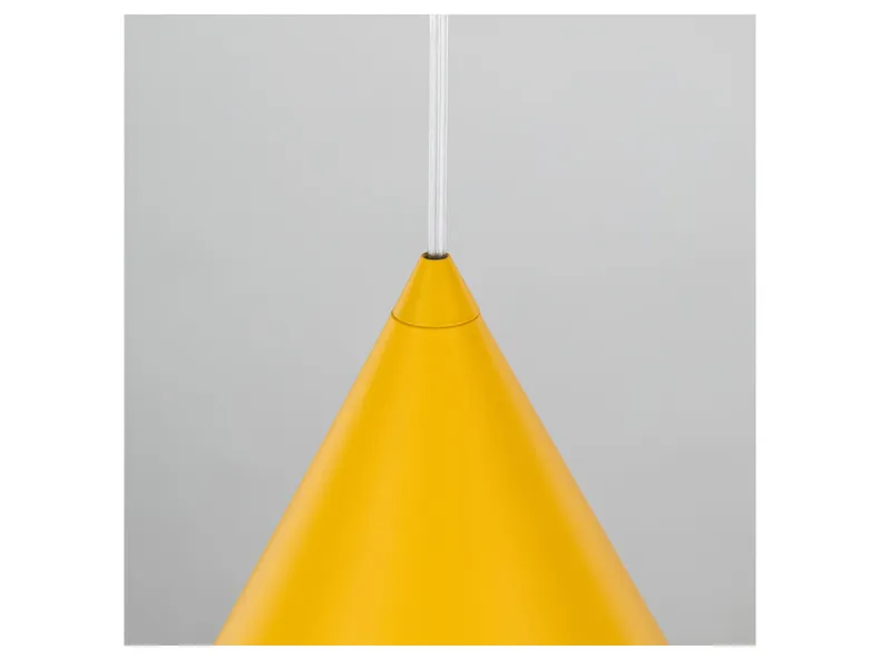 BRW підвісний світильник Cono Yellow 25 см метал жовтий 095103 фото №4