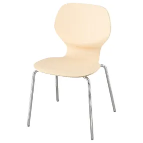 IKEA SIGTRYGG СІГТРЮГГ, стілець, береза / СЕФАСТ хромований 494.815.21 фото