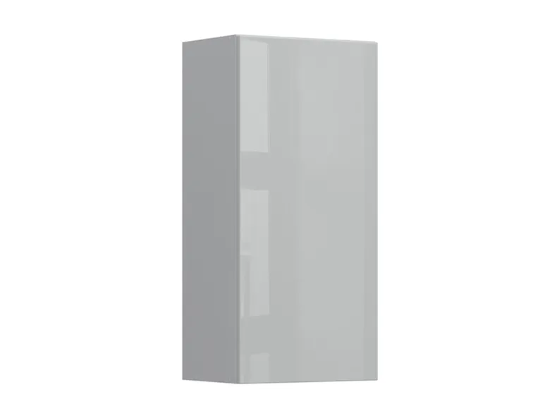 Кухонный шкаф BRW Top Line 45 см левый серый глянец, серый гранола/серый глянец TV_G_45/95_L-SZG/SP фото №2