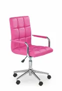 Крісло комп'ютерне офісне обертове HALMAR GONZO 2, рожевий фото thumb №1