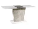 Стіл кухонний SIGNAL CALIPSO IN, білий матовий / ефект бетону, 68x110 фото thumb №7