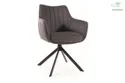 Обеденный стул поворотный SIGNAL AZALIA BREGO 77 - оливковый фото thumb №10