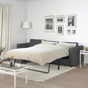IKEA VIMLE ВИМЛЕ, 3-местный диван-кровать с козеткой, Окрашенный в средне-серый цвет 795.452.82 фото thumb №3