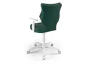 BRW Молодіжний поворотний стілець зелений, розмір 6 OBR_DUO_BIALY_ROZM.6_VELVET_05 фото thumb №3