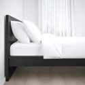IKEA MALM МАЛЬМ, комплект мебели д / спальни, 4 предм., черно-коричневый, 140x200 см 194.882.13 фото thumb №3