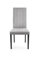 Кухонный стул HALMAR DIEGO 2 черный/светло-серый фото thumb №2
