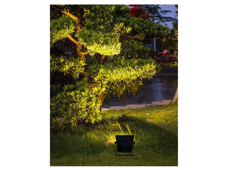 BRW Садовый светодиодный прожектор Nexa с датчиком день/ночь черный 094851 фото №6