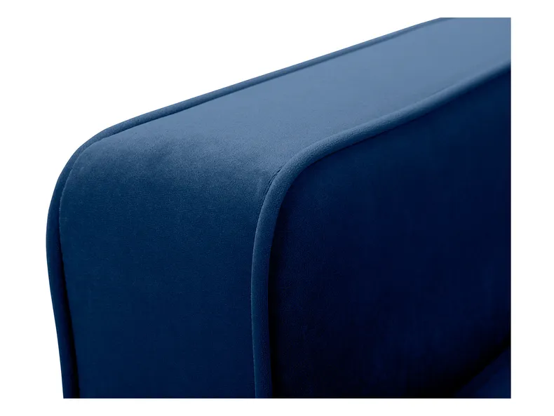 BRW Трехместный диван-кровать Bloom с велюровым хранилищем, темно-синий, Соло 263 синий SO3-BLOOM-LX_3DL-G1_B87958 фото №10