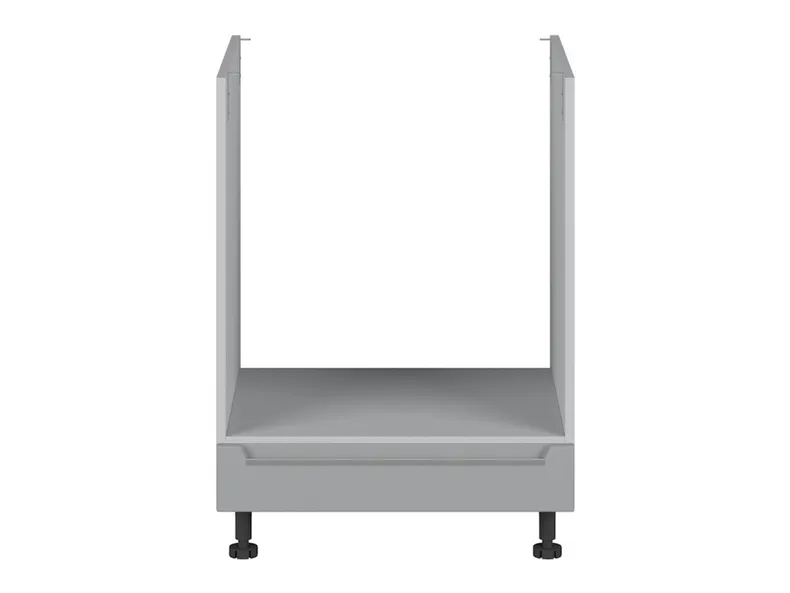 BRW Кухонный шкаф для встраиваемого духового шкафа Iris 60 см ferro, гренола серый/ферро FB_DP_60/82_K-SZG/FER фото №1