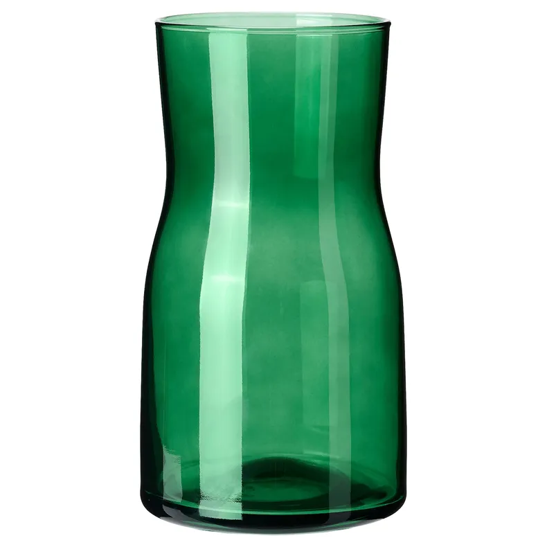 IKEA TIDVATTEN ТІДВАТТЕН, ваза, зелений, 17 см 205.627.73 фото №1