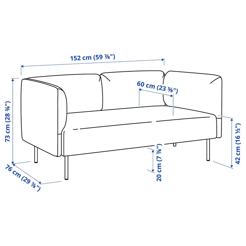 IKEA LILLEHEM ЛИЛЛЕХЕМ, 5-м модульный диван со столиком, Виссл/бежевое дерево 995.697.43 фото №6