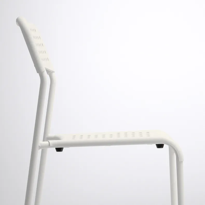 IKEA VANGSTA ВАНГСТА / ADDE АДДЕ, стіл+6 стільців, білий / білий, 120 / 180 см 894.830.47 фото №7