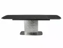 Стіл обідній розкладний SIGNAL MONCLER CERAMIC (160-240)х90, чорний Sahara Noir / чорний мат фото thumb №5