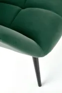 М'яке крісло HALMAR TYRION, темно-зелений фото thumb №5