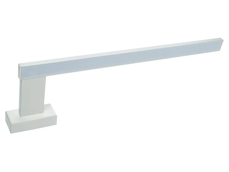 BRW Сяйво світлодіодний металевий настінний світильник для ванної кімнати білий 086748 фото №1