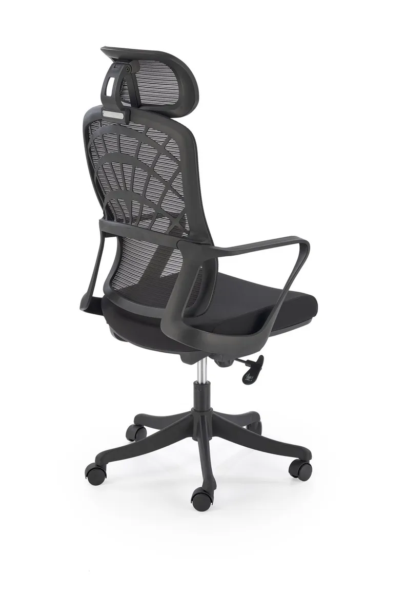 Крісло комп'ютерне офісне обертове HALMAR VESUVIO чорний фото №2