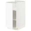 IKEA METOD МЕТОД, напольный шкаф с полками, белый Энкёпинг / белая имитация дерева, 40x60 см 994.733.64 фото thumb №1