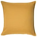 IKEA GURLI ГУРЛИ, чехол на подушку, золотисто-жёлтый, 50x50 см 203.958.21 фото thumb №1