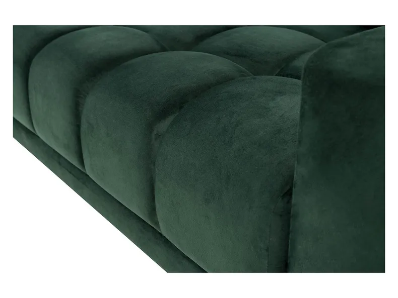 BRW Трехместный диван-кровать Belmira с велюровым ящиком зеленого цвета, Ривьера 38 Зеленый SO3-BELMIRA-LX_3DL-GR1_BA42EB фото №7