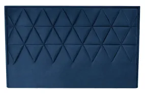 Узголів'я ліжка HALMAR MODULO W5 160 см темно-синього кольору. Моноліт 77 фото