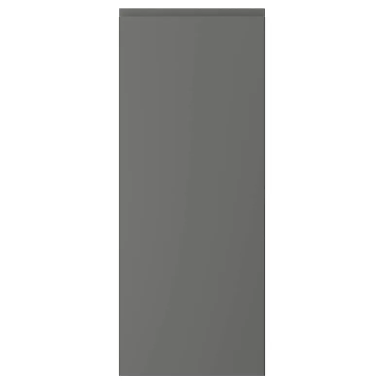 IKEA VOXTORP ВОКСТОРП, дверцята, темно-сірий, 40x100 см 604.540.88 фото №1