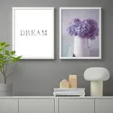 IKEA BILD БІЛЬД, постер, квіткові мрії, 40x50 см 904.469.21 фото thumb №2