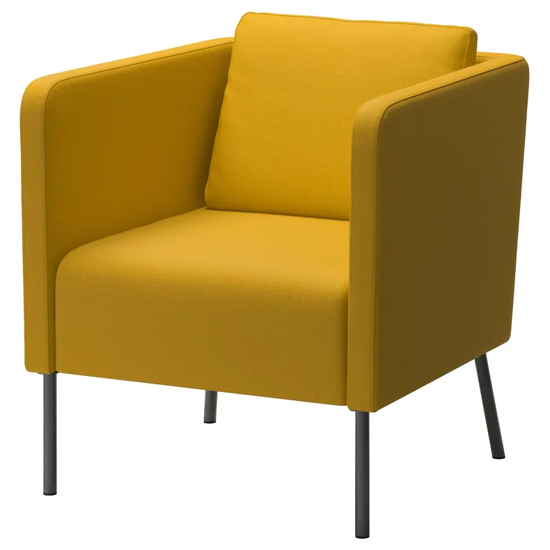 IKEA EKERÖ ЭКЕРЁ, кресло, Шифтебу желтый 002.628.79 фото №1
