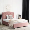 Кровать MEBEL ELITE 120x200 APOLLO Pink фото thumb №2