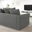 IKEA GRÖNLID ГРЕНЛІД, 2-місний диван, ЛЬЙУНГЕН класичний сірий 294.090.60 фото thumb №3