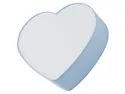 BRW Серце 2-точковий тканинний дитячий світильник синій 095008 фото thumb №5