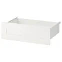 IKEA SANNIDAL САННИДАЛЬ, ящик, белый / белый, 60x42x20 см 094.378.32 фото thumb №1