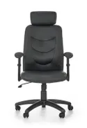 Кресло компьютерное офисное вращающееся HALMAR STILO черный фото thumb №7