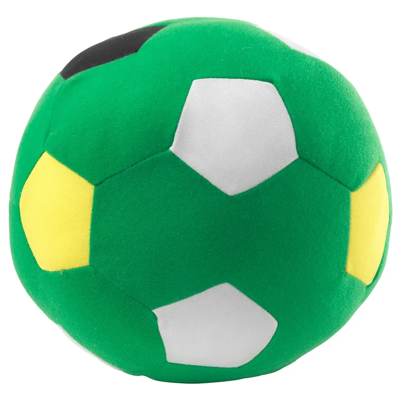 IKEA SPARKA СПАРКА, іграшка м’яка, футбольний м'яч/зелений 703.026.45 фото №1