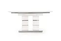 Обеденный стол раскладной HALMAR LORD 160-200x90 см, белый фото thumb №2