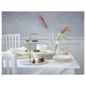 IKEA OFANTLIGT ОФАНТЛИГТ, тарелка десертная, белый, 22 см 003.190.17 фото thumb №5