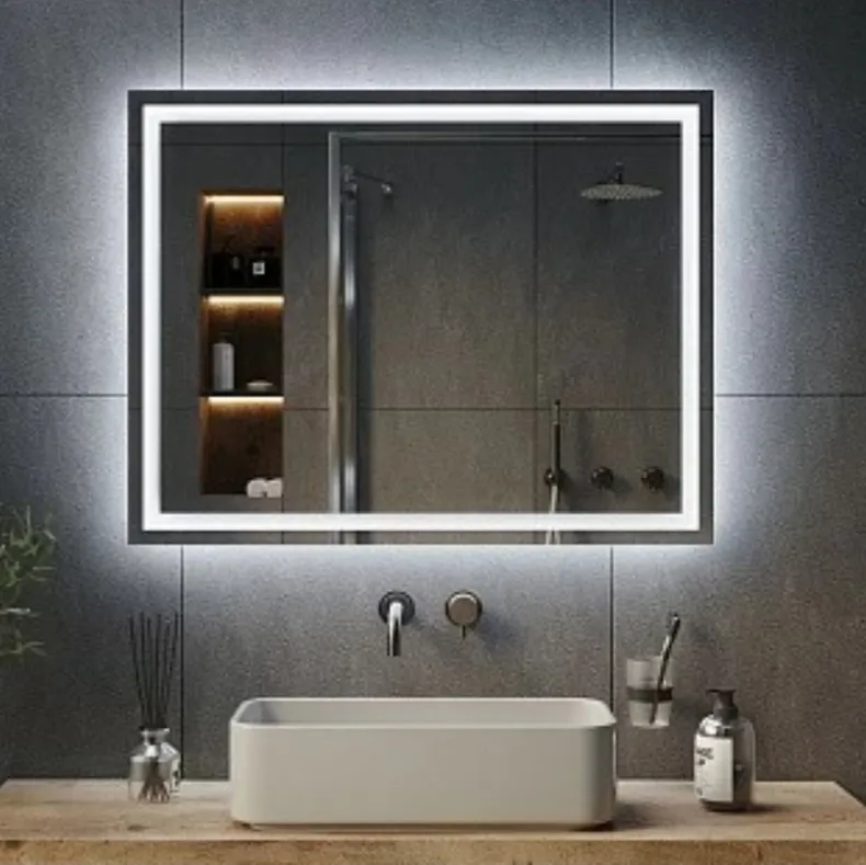 Doloto-Mirror Зеркало с LED подсветкой "Galaxy horizontal plus", 700х900 мм фото №3