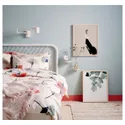 IKEA NESTTUN НЕСТТУН, каркас кровати, белый / Линдбоден, 160x200 см 594.950.23 фото thumb №5