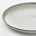 IKEA GLADELIG ГЛАДЕЛИГ, тарелка, серый, 25 см 504.571.48 фото thumb №2