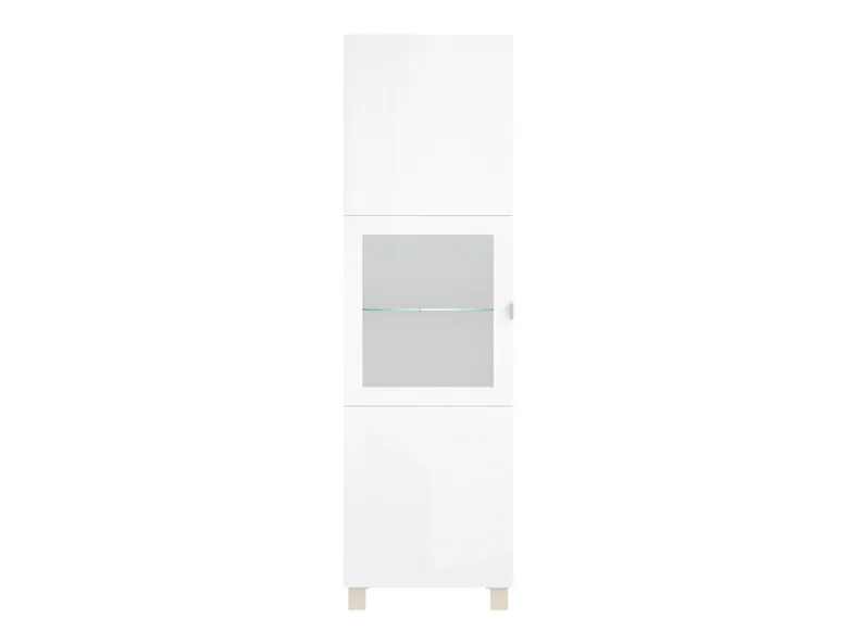 BRW Шкаф Poole 60 см с дверцами белый, белый BI фото №3