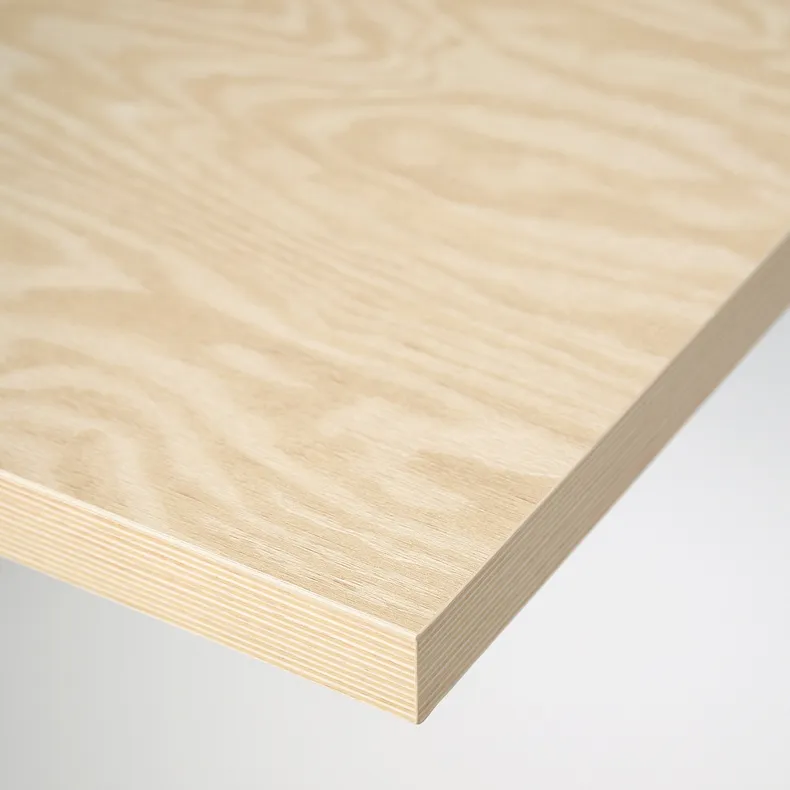 IKEA MITTCIRKEL МІТТЦІРКЕЛЬ / ADILS АДІЛС, письмовий стіл, яскравий білий з ефектом сосни, 120x60 см 295.086.68 фото №2