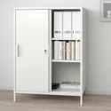 IKEA TROTTEN ТРОТТЕН, шафа з розсувними дверцятами, білий, 80x55x110 см 604.747.60 фото thumb №9