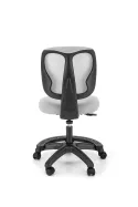 Крісло комп'ютерне офісне обертове HALMAR NANI, сірий фото thumb №6