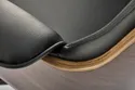 Кресло компьютерное офисное вращающееся HALMAR WEBER орех/черный, экокожа фото thumb №12